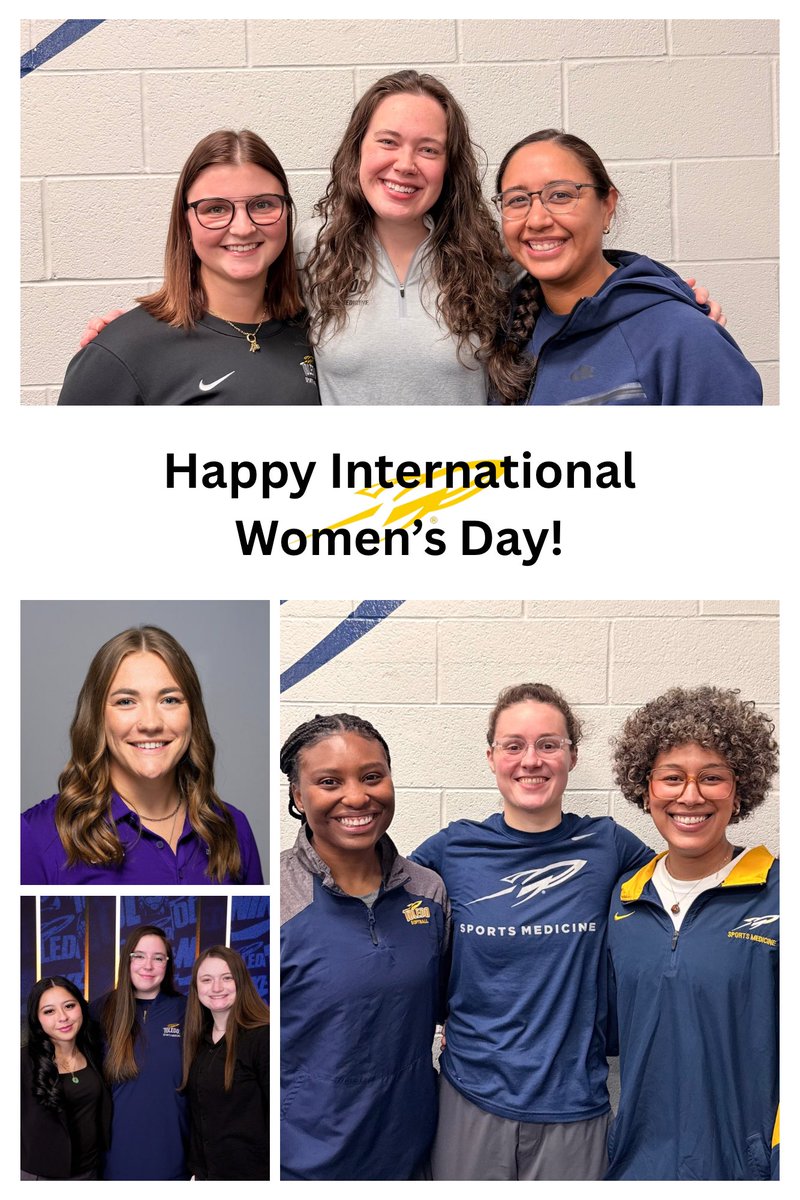 UT_SportsMed's tweet image. Happy International Women’s Day! 💜

Shoutout to the incredible female athletic trainers and AT students who support and care for our Rocket student-athletes every day. Your dedication never goes unnoticed!

#InternationalWomensDay #WomenInSportsMedicine #AthleticTraining