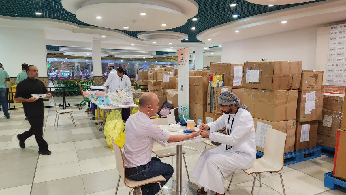 iscsohar's tweet photo. Blood Donation organized by Indian Social Club, Sohar on 06/03/2026...Heartfelt gratitude to all those who DONATED blood..You are SUPER HEROES !!! https://t.co/fRrZf22ypn