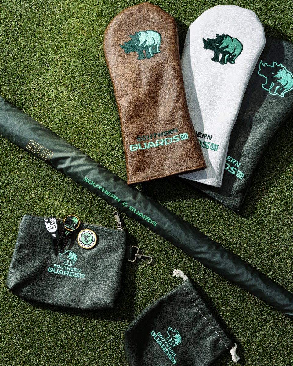 SouthernGuards's tweet photo. New Accessories Alert! 🇿🇦🦏🇿🇦 Southern Guards x The Pro Shop in stores now!
#golf #livgolf #golfaccessories #southernguardsgc https://t.co/TR2RDGpMQc