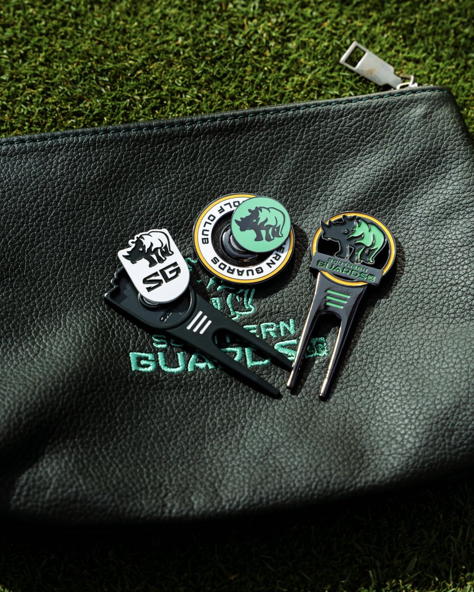 SouthernGuards's tweet photo. New Accessories Alert! 🇿🇦🦏🇿🇦 Southern Guards x The Pro Shop in stores now!
#golf #livgolf #golfaccessories #southernguardsgc https://t.co/TR2RDGpMQc