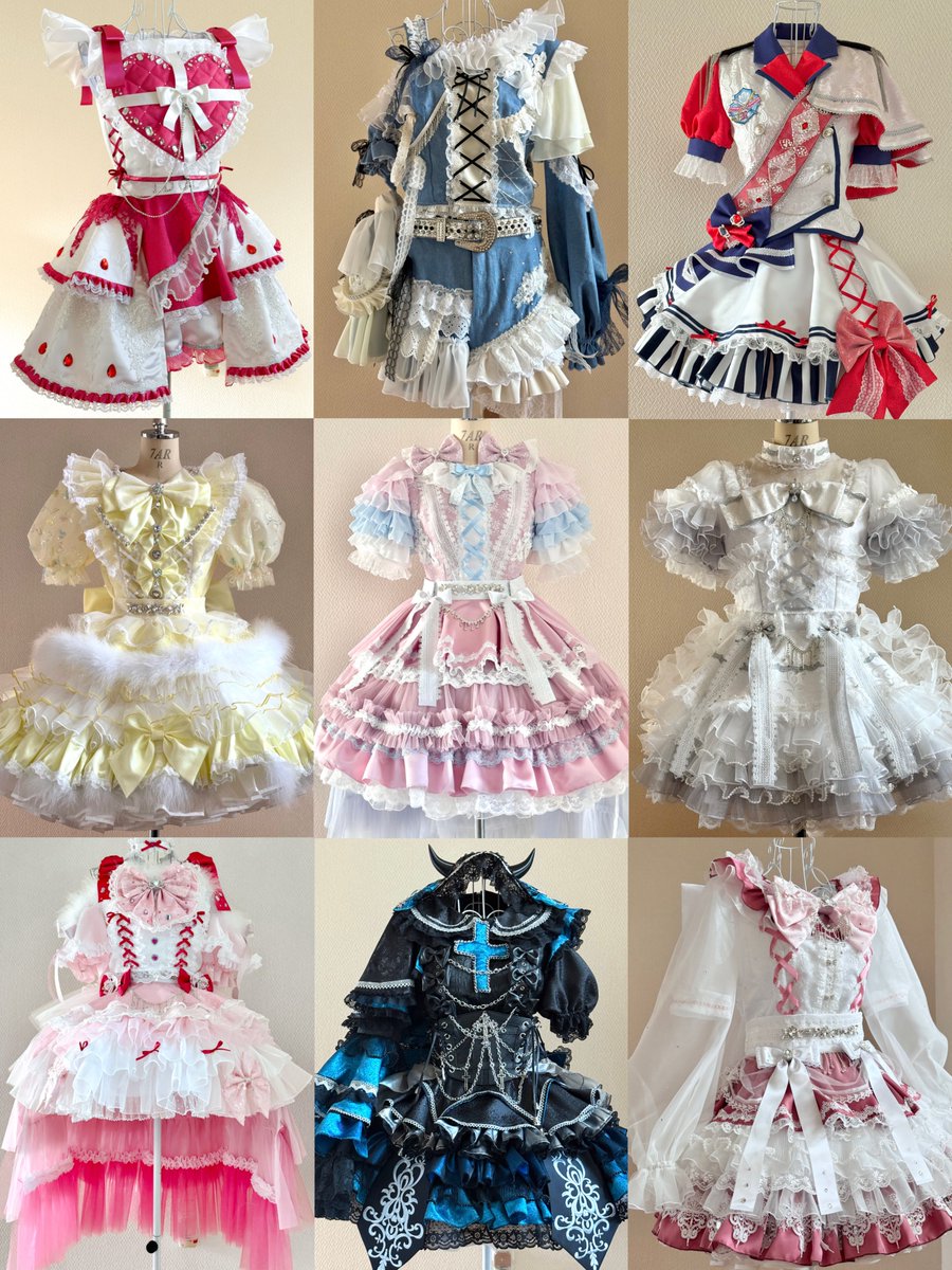 レンタル衣装のビジュアルを紹介いたします！💕 左のお写真がInstagram