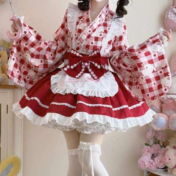 Maidens_Reve's tweet image. 和風メイドセットアップ♥