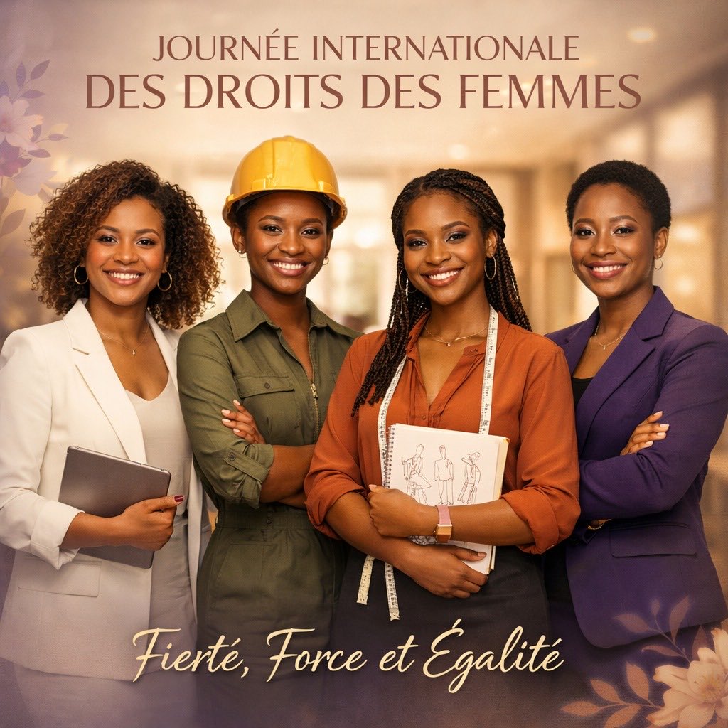 Ofisiniwork's tweet photo. Journée Internationale des Droits des Femmes

Aujourd’hui, nous célébrons la force, le courage et le talent des femmes qui contribuent chaque jour à construire un monde plus juste, plus innovant et plus solidaire. https://t.co/iHg9fG9CLQ