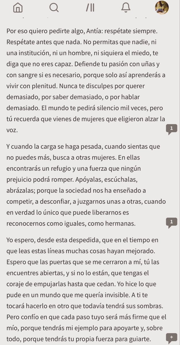 d_NELM's tweet photo. Feliz día de la mujer será cuando podamos ser quien queremos en paz. Mientras tanto este será un día para seguir pidiendo libertad.

Por eso creo que hoy es un buen día ( en todos los sentidos 🤍🕊️) para leer el Epílogo de ELDDS 💜✊ https://t.co/HYPzA6NOIg