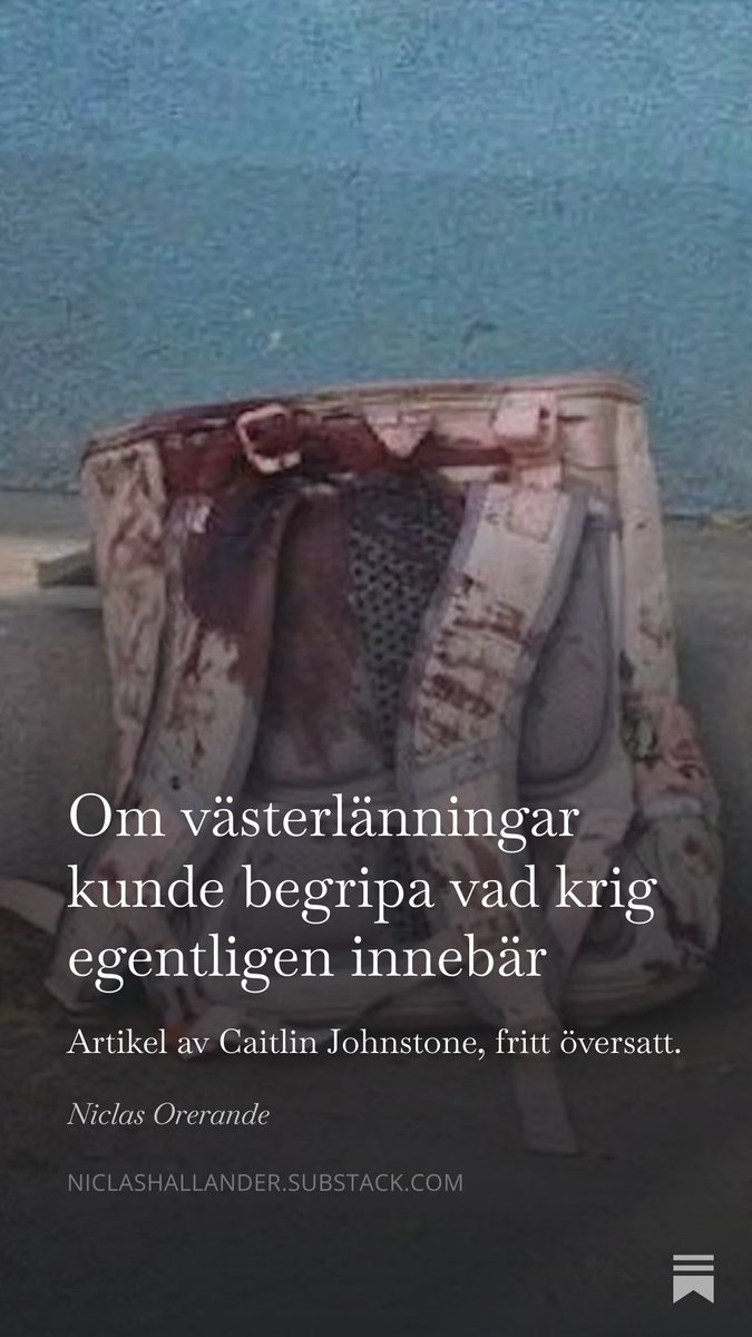 NHallander's tweet photo. Om västerlänningar kunde begripa vad krig egentligen innebär, by @NHallander https://t.co/FvMnGwKAJY https://t.co/AYjPp0CIyc