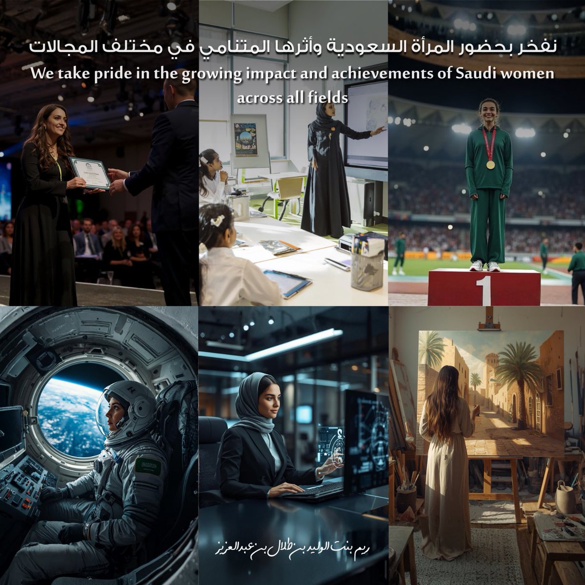 Reem Alwaleed ريم بنت الوليد tweet media