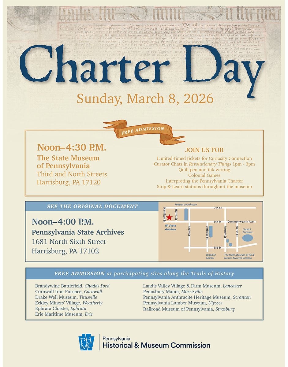 PA Historical & Museum Commission tweet media