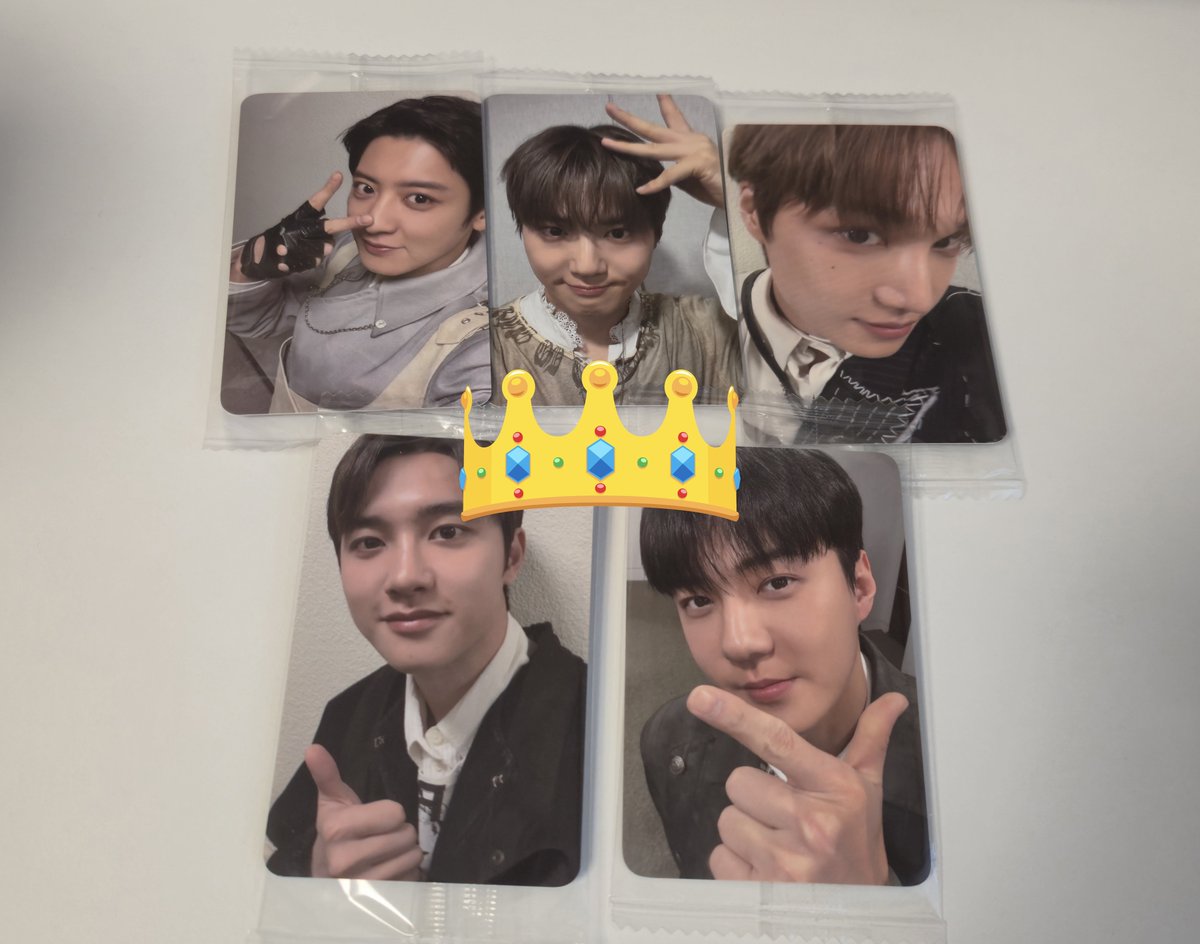 waterlight05's tweet photo. 엑소 EXO REVERXE CROWN 크라운 미공포 양도
❤️ 케타포 ktown4u 대면 팬싸인회 포카 5개 세트 2.0
❤️ 위드뮤 withmu 팬싸인회 포카 5개 세트 2.0
❤️ 베리즈xSMTOWN 대면팬싸 포카 5개 1 set 2.0
poca sell 수호 suho 준면 디오 do 경수 카이 kai 찬열 chanyeol 세훈 sehun
https://t.co/fW1B2hDJLg https://t.co/PbgojKyMXa