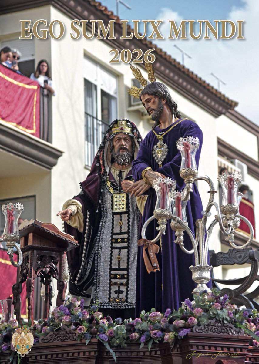 CARTEL "EGO SUM LUX MUNDI" 2026

#HermandaddeSantaÁngela
#AmoryHumildad
#LaDehesilla