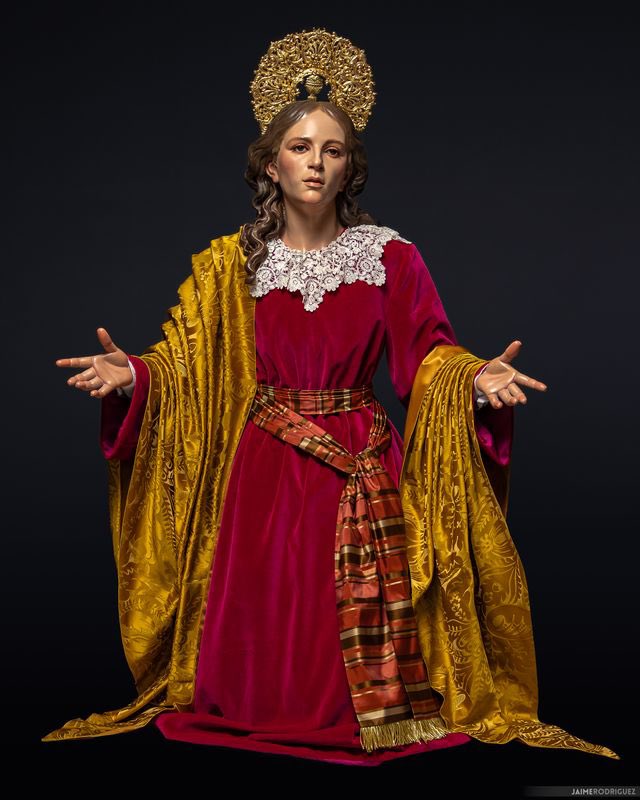 elllamadorcsr's tweet photo. Magdalena de José María Leal @LealBernaldezpara para el @ResucitadoALM de Almería. Fotos @jaimerfz https://t.co/5GIkMaLIHx