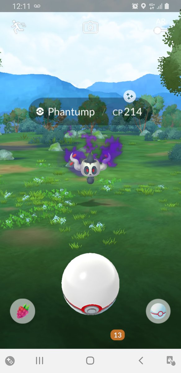 Suhail786Hafeez's tweet image. Shiny Shadow Phantump!!! #PokemonGO #shadowpokemon #pokemongoshadow #ShinyPokemon