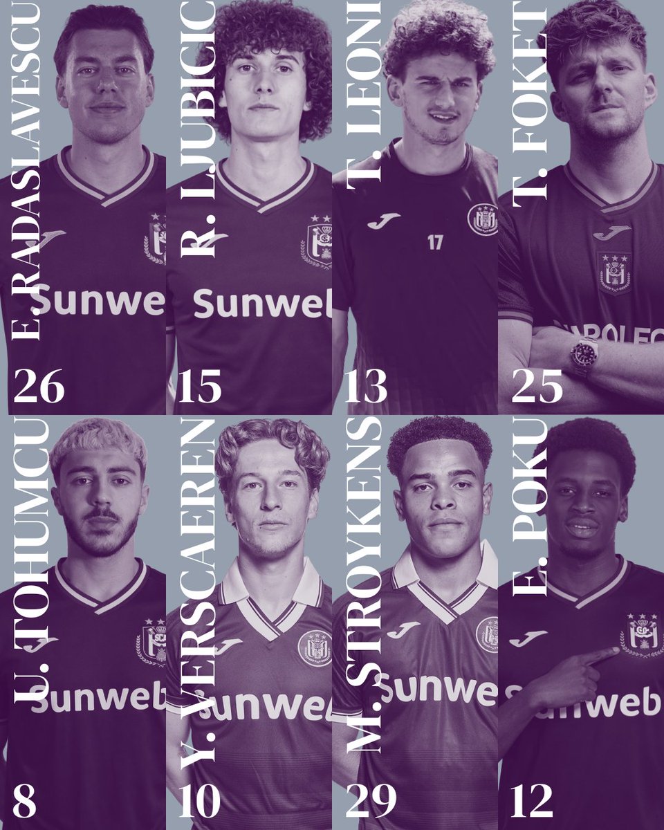 saintmarcsquad's tweet photo. 🇧🇪 Anderlecht 2026/2027 : un effectif taillé pour régner en Belgique 👑

Le Sporting d’Anderlecht aborde cette saison avec l’un des effectifs les plus complets du championnat. Entre joueurs confirmés, talents en pleine progression et profondeur offensive impressionnante, le club bruxellois semble armé pour jouer le titre. Mais comme souvent dans les effectifs très riches, la gestion des ego et des rotations pourrait devenir un enjeu majeur. 🧠

🧤 Gardiens : un titulaire solide, un futur prometteur

Dans les buts, Tarnovanu 🇷🇴 s’impose comme un titulaire crédible. Gardien dans la force de l’âge, il offre de la sécurité et une certaine régularité.

Derrière lui, Iglesias 🇧🇪 représente probablement l’avenir du poste. Jeune mais déjà fiable, il pourrait rapidement mettre la pression sur le titulaire.

Haentjen 🇧🇪, lui, semble plutôt destiné au rôle de troisième gardien.

👉 Avis :
Un poste bien structuré, avec un titulaire sûr et un successeur potentiel déjà présent dans l’effectif.

Note : très bon

🧱 Défense centrale : jeunesse, puissance et profondeur

La charnière d’Anderlecht impressionne.

Le duo Ortakaya 🇹🇷 – Simic 🇩🇪 apparaît comme l’un des plus solides du championnat. Les deux défenseurs sont jeunes mais déjà très performants, ce qui offre une base défensive particulièrement rassurante.

Derrière eux :

Medic 🇭🇷 apporte son expérience

Barry 🇧🇪 représente une rotation intéressante avec encore une marge de progression

👉 Avis :
Peu d’équipes en Belgique peuvent se vanter d’avoir une telle profondeur dans l’axe.

Note : excellent

🚄 Latéraux : un secteur très riche

À droite, Anderlecht possède trois solutions crédibles.

Sardella 🇧🇪, probablement le titulaire naturel

Van den Brempt 🇧🇪, capable de concurrencer sérieusement

Foket 🇧🇪, plus expérimenté, qui peut dépanner dans la rotation

À gauche, N’Diaye 🇸🇳 semble intouchable. Solide et régulier, il apporte équilibre et projection offensive.
Popov 🇧🇬 apparaît davantage comme une solution de rotation.

👉 Avis :
Les couloirs sont l’un des grands points forts de l’effectif, avec des joueurs capables d’apporter offensivement.

Note : très bon

🕸️ Milieu défensif : un secteur plus discret

Au poste de sentinelle, Ljubicic 🇭🇷 assure le travail de l’ombre. Sérieux et discipliné, il stabilise l’équipe mais n’est pas forcément le joueur le plus spectaculaire.

Tohumcu 🇩🇪 semble être le joueur appelé à devenir le patron du milieu. Technique et capable de dicter le tempo, il peut franchir un cap cette saison.

👉 Avis :
Le poste est couvert avec des profils capables de dominer totalement l’entrejeu.

Note : excellent

🪄 Milieu de terrain : créativité et équilibre

Anderlecht possède plusieurs profils intéressants dans l’entrejeu.

Leoni 🇧🇪, joueur polyvalent et fiable

Radaslavescu 🇷🇴, rotation intéressante

Plus haut sur le terrain, le duo Verschaeren 🇧🇪 – Stroeykens 🇧🇪 offre créativité et projection vers l’avant.

Mais la véritable arme du secteur reste Huerta 🇲🇽, capable de faire basculer un match grâce à sa créativité et son influence offensive.

👉 Avis :
Un milieu technique et varié, capable de produire du jeu.

Note : très bon

🌪️Ailiers : une armada offensive

C’est probablement le secteur le plus impressionnant de l’effectif.

Sahraoui 🇳🇴, explosif et décisif

Bonsu Baah 🇬🇭, très dynamique
Sowah 🇬🇭 et Tekpetey 🇬🇭, solutions expérimentées

Evjen 🇳🇴, joueur polyvalent et technique

Poku 🇳🇱, probablement l’un des plus grands talents offensifs du groupe

La concurrence est féroce, et plusieurs joueurs pourraient prétendre à une place de titulaire.

👉 Avis :
Un secteur offensif extrêmement riche, peut-être même trop fourni, ce qui pourrait compliquer la gestion du temps de jeu.

Note : excellent

💥 Attaque : un duo très prometteur

En pointe, Anderlecht possède deux attaquants très performants.

Van Duiven 🇳🇱 semble destiné à être le numéro 1. Buteur moderne, mobile et efficace.

Ivanovic 🇭🇷 représente une alternative de grande qualité, capable lui aussi de porter l’attaque.

👉 Avis :
Un duo complémentaire qui peut offrir une concurrence saine et productive.

Note : très bon

Bilan global de l’effectif

Points forts

✔ Défense centrale très solide
✔ Couloirs offensifs extrêmement fournis
✔ Milieu créatif
✔ Plusieurs jeunes joueurs à très forte marge de progression

Points faibles

❌ Effectif très large sur les ailes (risque de frustration)
❌ Pas de véritable patron incontestable en attaque
❌ Gestion de vestiaire potentiellement délicate

⭐ Verdict L’Équipe :
Anderlecht possède un effectif digne d’un prétendant sérieux au titre. L’équipe combine jeunesse, profondeur et talent offensif. Si la défense reste stable et que l’équilibre du milieu tient sur la durée, le Sporting peut doit viser le titre.