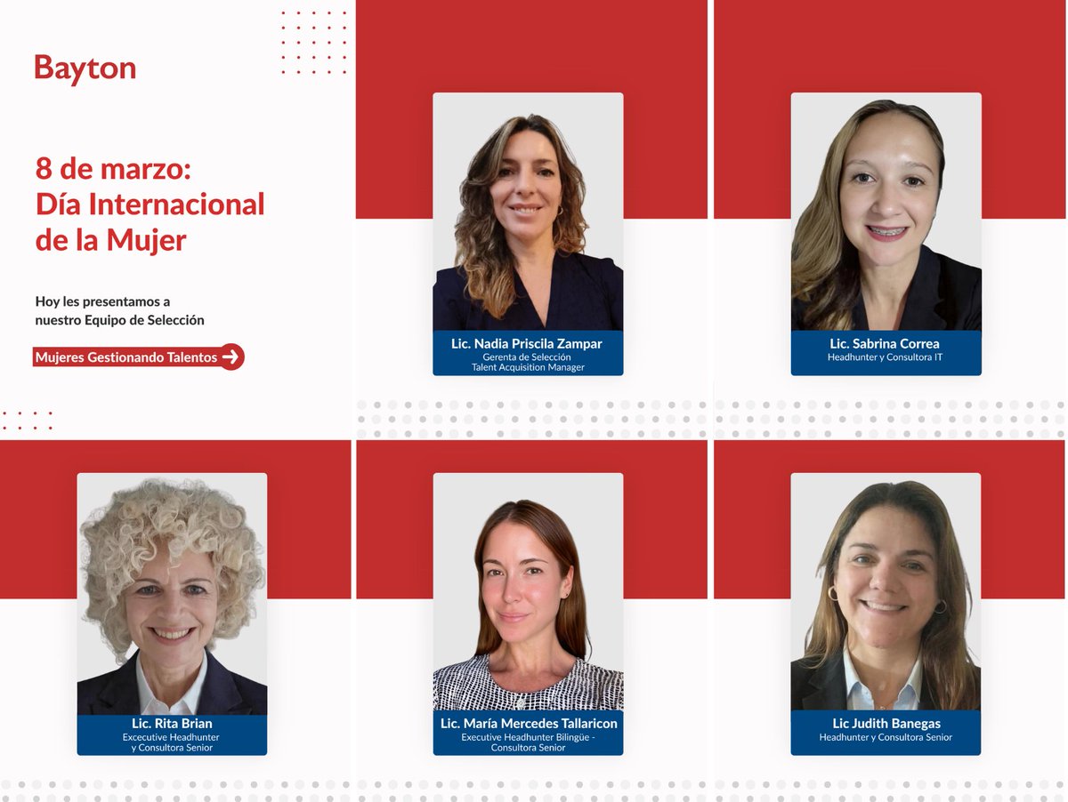 Este #8M nos detenemos a pensar y preguntarnos qué lugar estamos construyendo para todas las personas en el mercado de trabajo. Y hacer mejor lo ya sabemos que funciona: escuchar sin prejuicios, elegir con criterio amplio, abrir puertas donde antes había filtros.