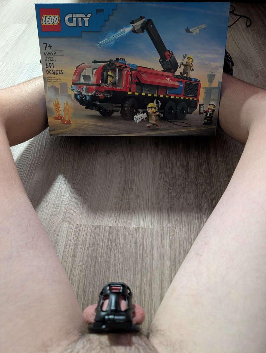Chastity and Legos are a good combo