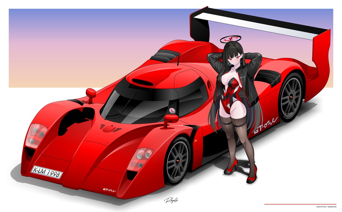 Toyota GT - One TS020 Road Ver.   

#BlueArchive 
#ブルアカ 
#調月リオ