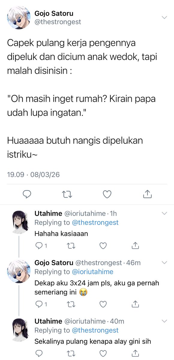 mydeardaissy's tweet photo. #jjk one tweet au 
gojohime (slight sugushoko) https://t.co/hleNazRL7Q