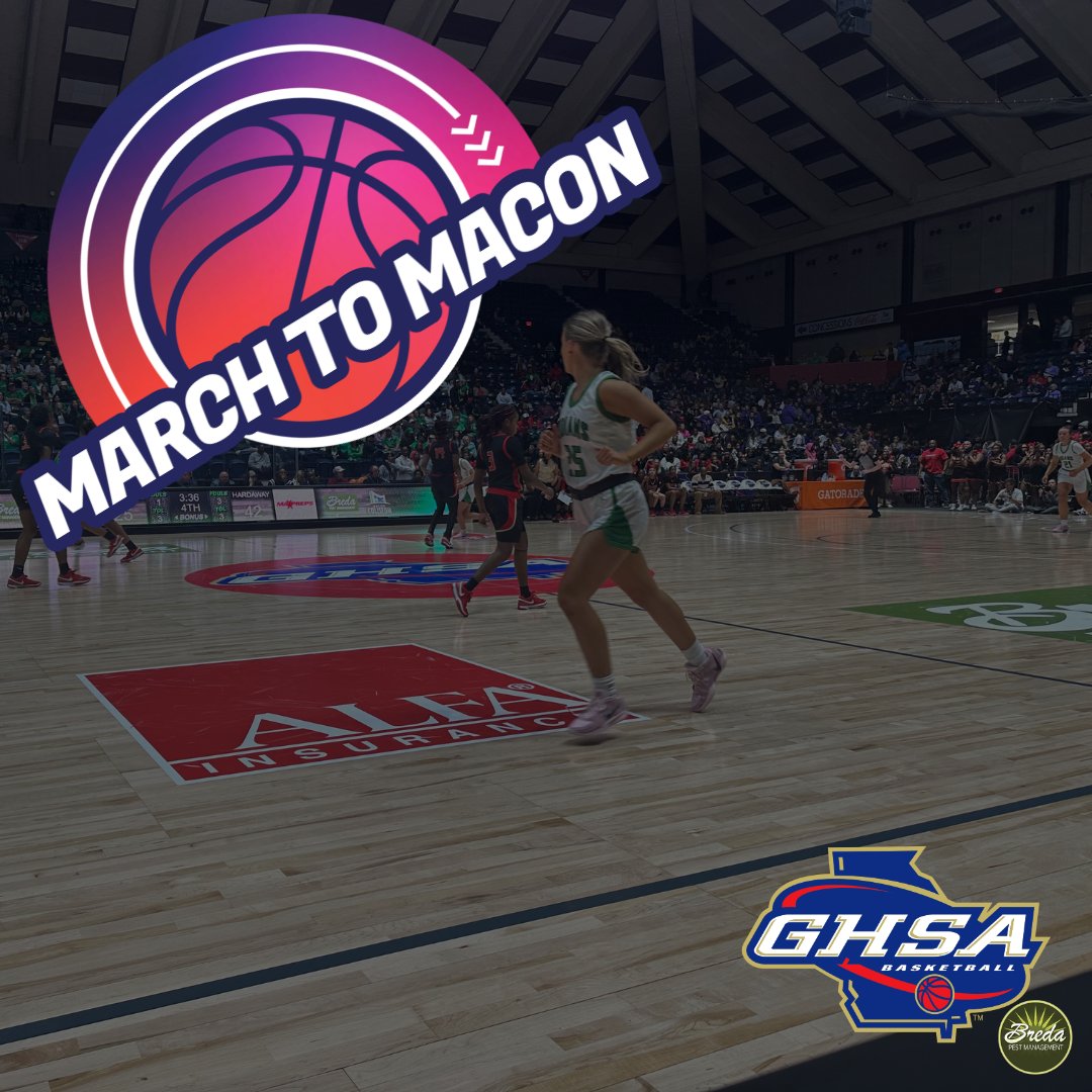 OfficialGHSA's tweet photo. The field is set and the March to Macon is over!

Plan your championship weekend now at https://t.co/vbx0ZI9131 #MarchToMacon @MaconGaSoul https://t.co/YNmA2WLlTs