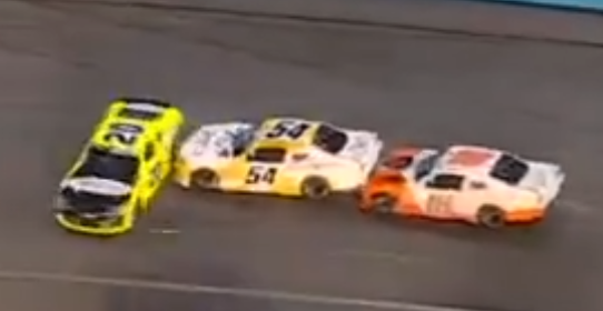 2A_AndyD's tweet photo. @JoeGibbsRacing @phoenixraceway @Taylor_Gray @BrandonJonesRac @Brentcrews @WilliamSawalich best part of the race https://t.co/Z5kcGnYiMP