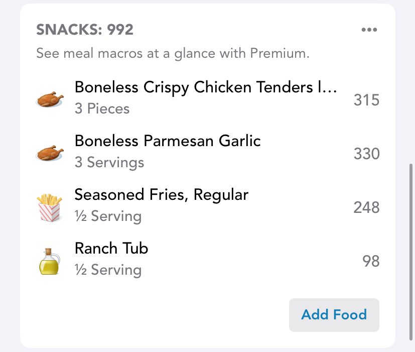 sugarmenItrust's tweet photo. logging my cravings into loseit lowkey therapeutical https://t.co/tgSoN4kVgw