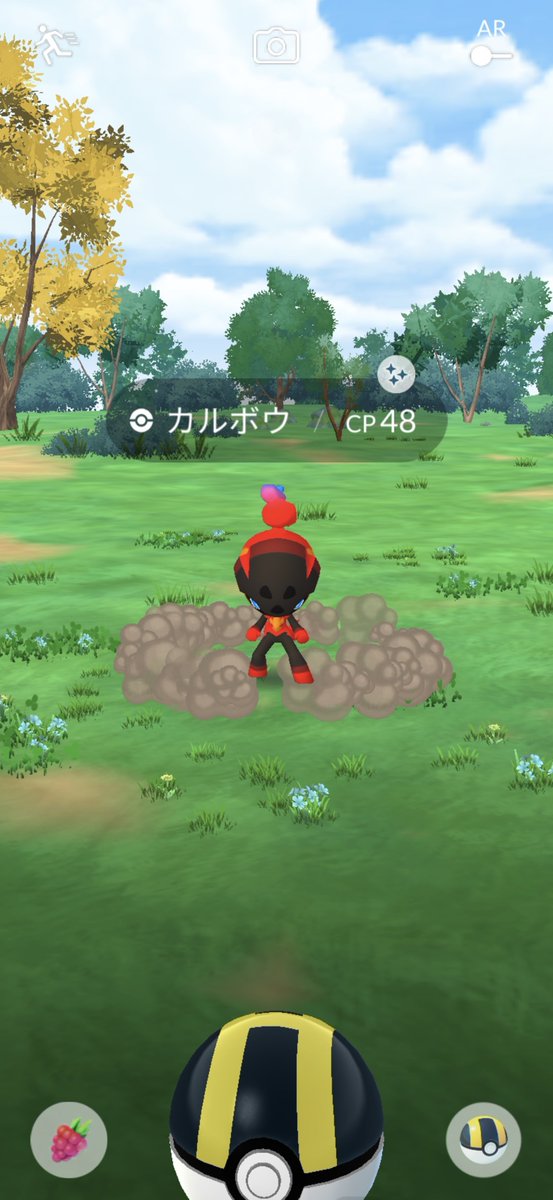 l_u_t_e's tweet photo. #ポケモンGO 
まあまあ���マゴ孵化させても未入手だった色カルボウ。
まさか野生で出会うとは…(´・ω・｀) https://t.co/WPdlxEzkfd