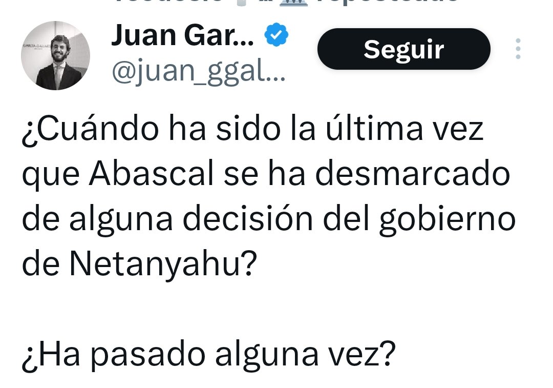 Aunque discrepo radicalmente con este señor es interesante que reflexionen sobre esta idea los sectores de Vox y su entorno, si los hay, que no estén por entregar la soberanía de nuestro país a Israel y los EEUU.