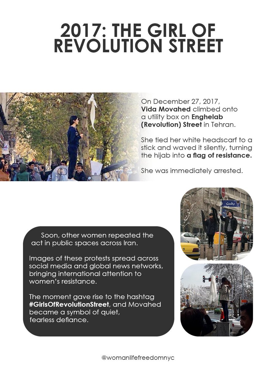 Woman Life Freedom NYC tweet media