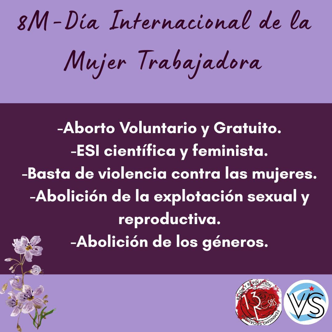 13rosasryr's tweet photo. 8 de marzo-Día Internacional de la Mujer Trabajadora https://t.co/MsEYGe1a8Y
