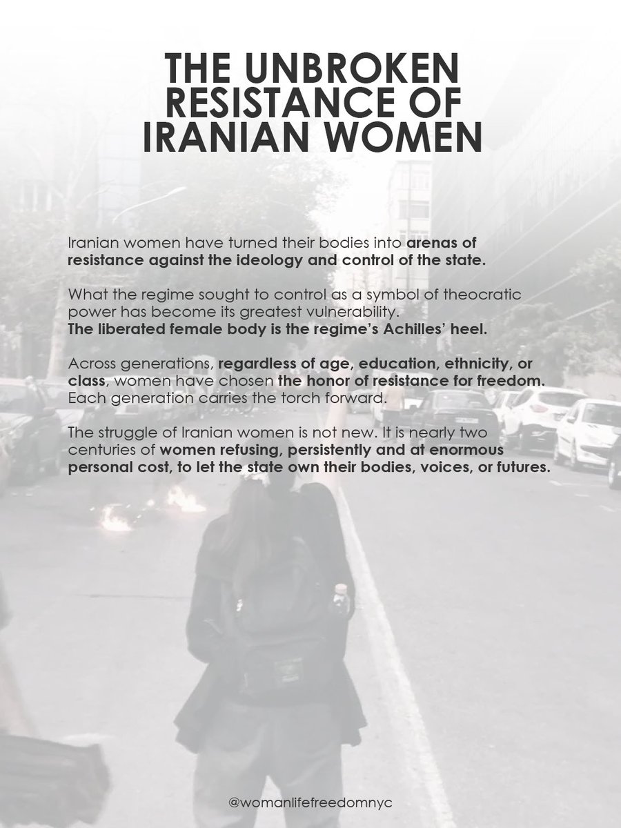 Woman Life Freedom NYC tweet media