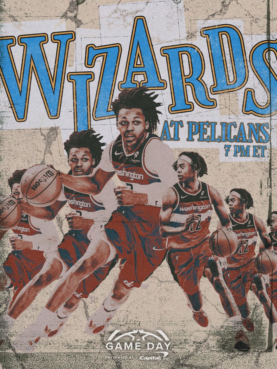 WashWizards's tweet photo. First stop ➡️ NOLA 🧙‍♂️

#ForTheDistrict | @CapitalOne https://t.co/dvHcSc2hpu