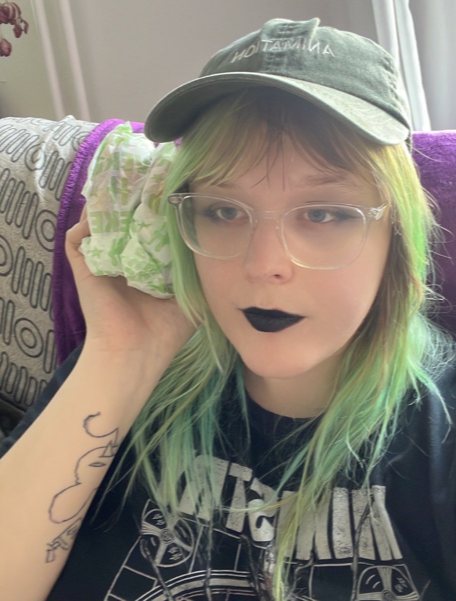 hold on burger is calling