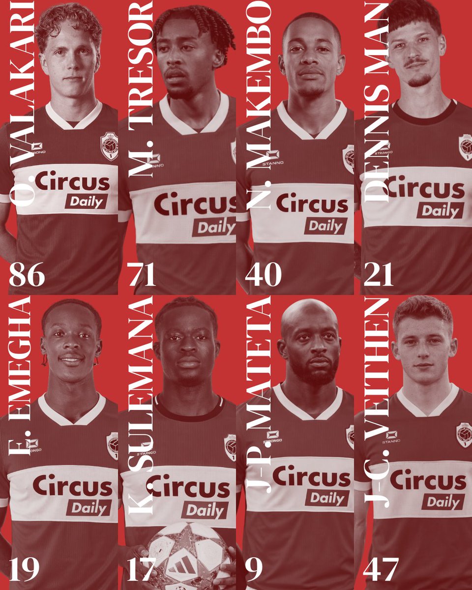saintmarcsquad's tweet photo. 🇧🇪 Antwerp 2026/2027 : un effectif impressionnant qui vise la couronne de Belgique 💎

Le Royal Antwerp aborde cette saison avec un effectif particulièrement dense et expérimenté, capable de rivaliser avec les meilleures équipes du championnat belge. L’équipe semble avoir trouvé un équilibre intéressant entre joueurs confirmés et jeunes talents à très forte marge de progression. ⚖️

Sur le papier, c’est probablement l’un des effectifs les plus solides et complets du championnat.

🧤 Gardiens : une valeur sûre

Dans les buts, Bazunu 🇮🇪 apparaît comme l’un des meilleurs gardiens du championnat. À 25 ans, il est dans l’âge parfait pour un portier et apporte sécurité et régularité.

Derrière lui, Bodart 🇧🇪 représente une doublure expérimentée, capable d’assurer sans affaiblir drastiquement l’équipe.

Le jeune Dinca 🇷🇴, en revanche, semble encore trop tendre pour prétendre à mieux qu’un rôle de troisième gardien.

👉 Avis :
Un poste très bien sécurisé avec un titulaire de haut niveau.

Note : très bon

🧱 Défense centrale : puissance et profondeur

L’axe défensif d’Antwerp est impressionnant de densité.

Le trio Vitik 🇨🇿 – Lagerbielke 🇸🇪 - Van den Bosch 🇧🇪 semble offrir toutes les garanties : puissance physique, solidité et expérience. Une charnière qui peut largement rivaliser avec les meilleures du championnat.

Derrière eux :

Van den Berg 🇳🇱 offre une autre solution très crédible

Noubi 🇧🇪 apparaît plus en retrait

Le très jeune Jaadi 🇧🇪, issu du centre, représente un projet intéressant pour l’avenir

👉 Avis :
Antwerp possède une profondeur rare dans l’axe, ce qui permettra de tenir le rythme d’une saison longue.

Note : très bon

🚄 Latéraux : un côté gauche explosif

À droite, Lyngbo 🇵🇭 semble être le titulaire naturel. Fiable et expérimenté, il offre de la stabilité.
Samoise 🇧🇪 représente une alternative solide.

À gauche, Dorgu 🇩🇰 apparaît comme l’un des joueurs les plus dynamiques de l’effectif. Jeune, puissant et capable d’apporter offensivement, il peut devenir un joueur majeur du championnat.

Le jeune Borza 🇷🇴 complète le poste avec une rotation intéressante.

👉 Avis :
Le couloir gauche peut devenir une arme majeure dans le jeu offensif d’Antwerp.

Note : très bon

🕸️ Milieu défensif : l’expérience au service de l’équilibre

Dans un rôle de sentinelle, Gagliardini 🇮🇹 apporte toute son expérience. À 33 ans, il reste un joueur capable de stabiliser l’équipe et de protéger la défense.

Derrière lui, Sadiki 🇨🇩 incarne la relève. Plus jeune et dynamique, il pourrait progressivement prendre davantage de responsabilités.

👉 Avis :
Un bon mélange entre expérience et avenir.

Note : bon

🪄 Milieu de terrain : le moteur de l’équipe

C’est probablement le secteur le plus impressionnant de l’effectif.

Targhalline 🇲🇦 apparaît comme le véritable patron du milieu. Complet, influent dans le jeu et capable de peser offensivement comme défensivement.
À ses côtés :

Aebischer 🇨🇭, joueur très fiable

Clem 🇩🇰, milieu moderne avec encore une marge de progression

Plus haut sur le terrain, Antwerp possède plusieurs créateurs :

McAtee 🏴󠁧󠁢󠁥󠁮󠁧󠁿, joueur capable de faire basculer un match

Valakari 🇫🇮, solution expérimentée

Makembo 🇧🇪, très jeune mais au potentiel énorme

Veithen 🇧🇪, encore en développement

👉 Avis :
Un milieu très riche techniquement et physiquement, qui pourrait dominer de nombreuses équipes.

Note : excellent

🌪️ Ailiers : vitesse et percussion

Sur les ailes, Antwerp dispose de profils explosifs.

Sulemana 🇬🇭, capable de faire des différences grâce à sa vitesse

Dennis Man 🇷🇴, joueur expérimenté et décisif
Trésor 🇧🇪, profil créatif qui peut apporter des passes décisives

👉 Avis  :
Moins de profondeur que certains rivaux, mais trois joueurs capables d’être titulaires dans la plupart des clubs du championnat.

Note : très bon mais manque de profondeur

💥 Attaque : puissance et efficacité

En pointe, Antwerp possède un duo redoutable.

Emegha 🇳🇱 semble être le fer de lance offensif. Jeune, puissant et capable de marquer régulièrement.

À ses côtés, Mateta 🇨🇩 apporte son expérience et son sens du but.

👉 Avis :
Deux profils différents mais complémentaires qui offrent plusieurs options tactiques.

Note : très bon

Bilan global de l’effectif

Points forts

✔ Un gardien de très haut niveau
✔ Défense centrale extrêmement profonde
✔ Milieu de terrain très dominant
✔ Attaque efficace

Points faibles

❌ Relativement peu d’ailiers dans la rotation
❌ Plusieurs joueurs importants proches de la trentaine
❌ Forte dépendance à certains cadres

⭐ Verdict L’Équipe
Antwerp possède un effectif taillé pour jouer le titre et rivaliser avec les meilleures équipes du championnat. L’équipe semble très équilibrée et particulièrement forte au milieu de terrain.
Si les cadres restent performants et que les jeunes talents continuent leur progression, Antwerp doit se battre pour le titre cette saison.
