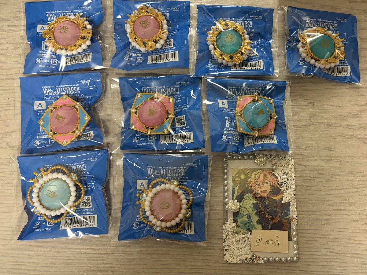 _rerufu_'s tweet photo. 【交換】あんスタ スタライ スフィアライト リングライト リンライ

譲︎┊︎渉 桃李 ひなた ゆうた 宗 みか

求︎┊︎同種英智

⟡郵送交換
⟡1〜◎
⟡お声掛け重なった際はまとめての方優先させて頂きます。
⟡初めましての方はリトリン一読お願い致します。

お気軽にお声��け下さい🙇‍♀️ https://t.co/xPTyJni6PK
