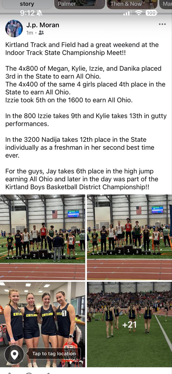 Kirtland CC and TF tweet media