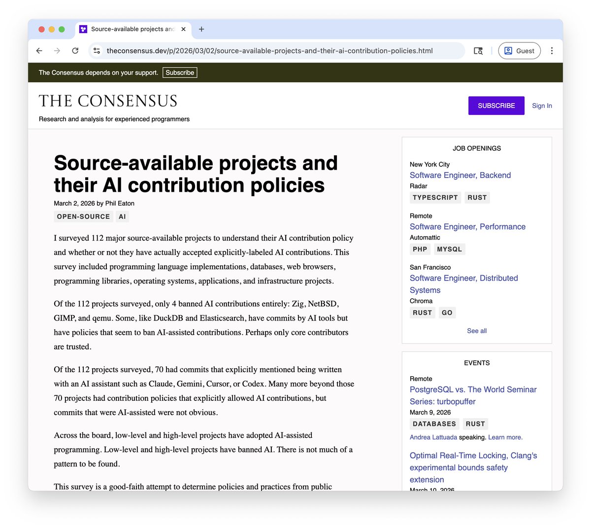 The Consensus tweet media