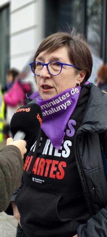 <a href="/rtve/">RTVE</a> vosotros la canceláis, nosotras orgullosas de tener a <a href="/SilviaCarrascoP/">Silvia Carrasco #ContraLaMisèriaiLaIgnorància #XX</a> en nuestras filas.

#DiaInternacionalDeLaMujer 
#8Marzo2026