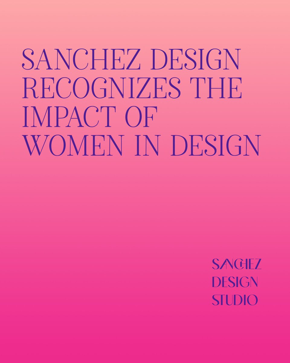 Sanchez Design Studio Inc. tweet media