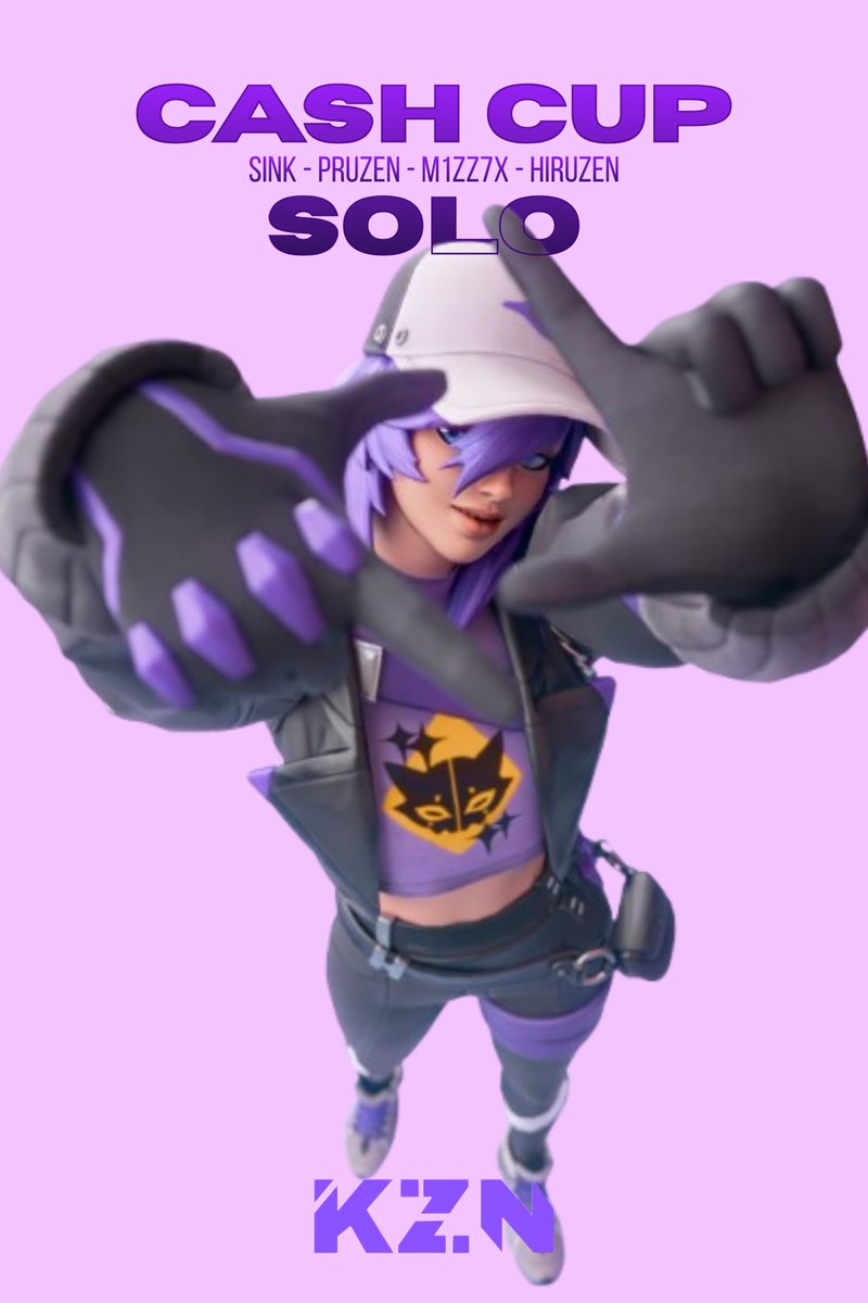 KryzenEsport's tweet photo. Ce soir c’est Cash Cup Solo ! 

🇬🇧 | @sinkfv1 
🇫🇷 | @MDempewulf 
🇫🇷 | @M1zz7x 
🇫🇷 | @hiruzen92 

Ils sont tous prêt pour atteindre le top 4000 ! 💜🤍

#KZNWIN https://t.co/H7CcqRIQnv