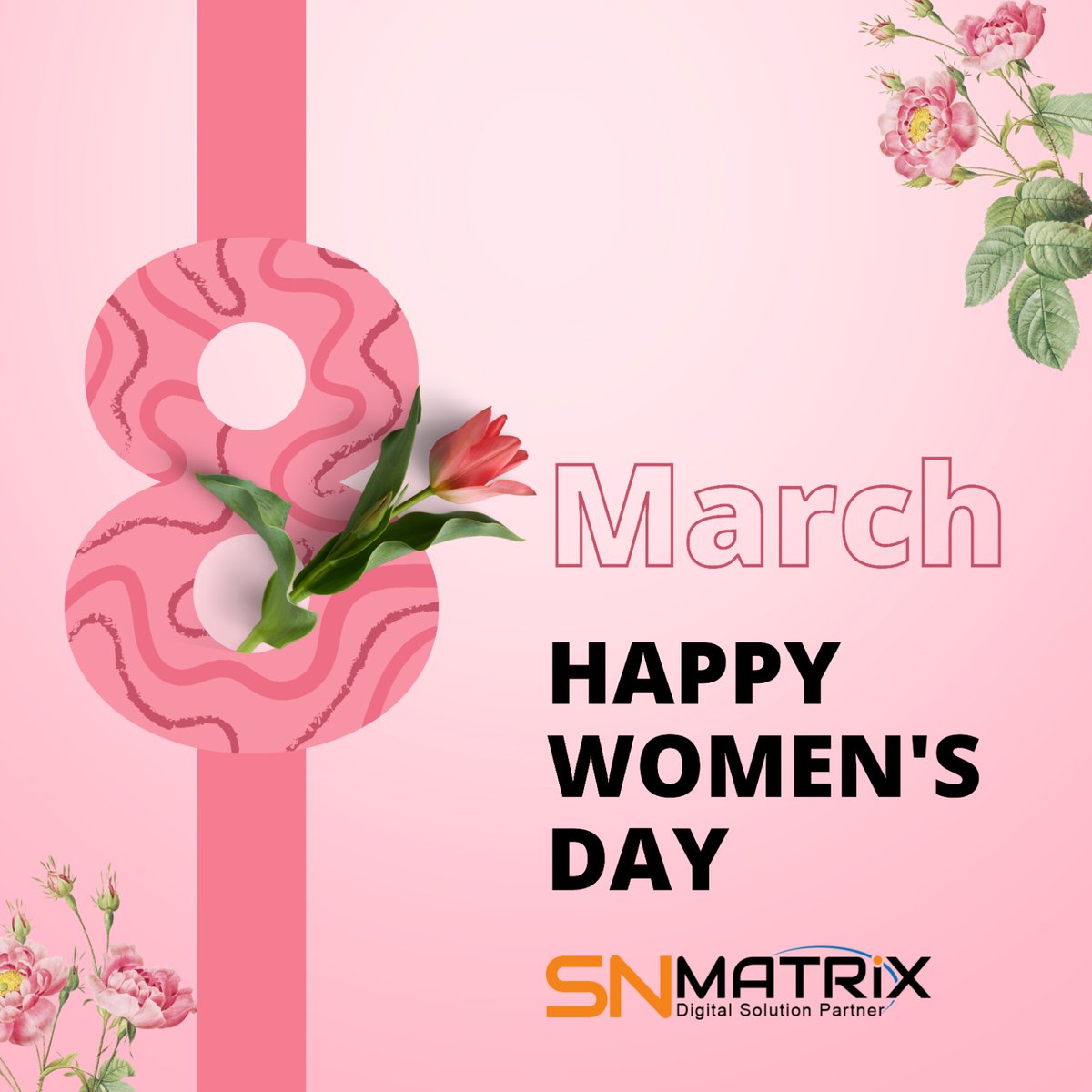 SnmatrixL's tweet photo. Empowered women empower the world. 🌸

At SNMatrix, we celebrate the strength, innovation, and leadership of women shaping the future of technology.

Happy International Women’s Day!

#InternationalWomensDay #WomenInTech #WomenEmpowerment #SNMatrix https://t.co/ACtAkekmVk