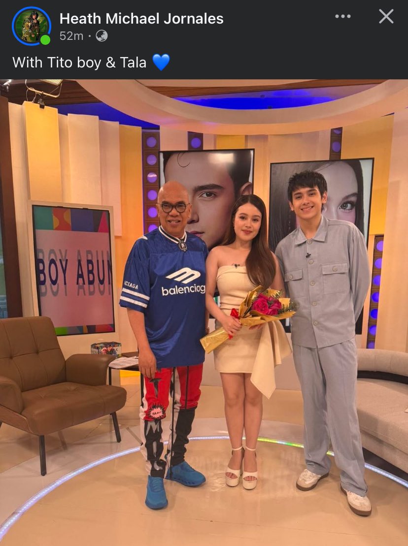 Heath referring to Krystal as Tala huhu kuya’s been gatekeeping afam siblings moments coz i never heard him call his ate like that 😭