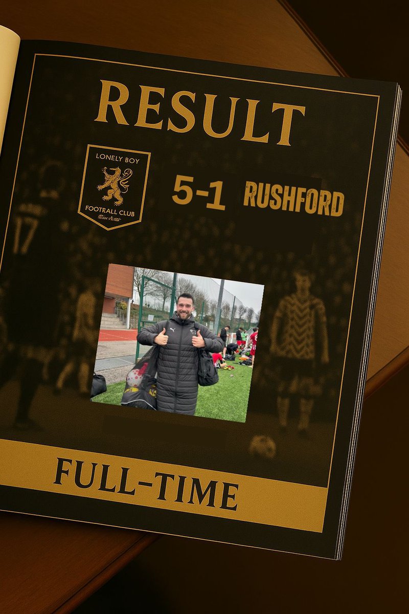 LonelyBoyFC's tweet photo. FT: Rushford Park Red Sox 2-9 Lonely Boy (double header)
After over a month without a game, the boys return in style and take six points!
⚽️ Niz
⚽️ Wizard (P)
⚽️ Hill-Smith
⚽️ Roody
⚽️ Myers
⚽️ OG
⚽️ Ky
⚽️ T. Harris
⚽️ Niz
🌟 MOTM: Hill-Smith and Niz 🌟
#UTLB https://t.co/80Qg5K3iZB