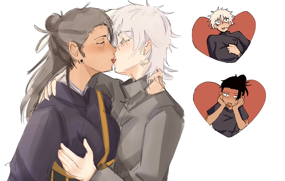 p30sphor's tweet photo. fem stsg kiss kiss
#satosugu #jjk https://t.co/Z9X4rCX9LQ