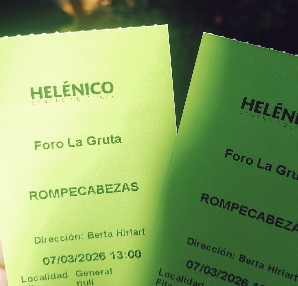 ralaga87's tweet photo. Gracias Infinitas @InterescenaMX por permitirme disfrutar de esta extraordinaria historia #Rombecabezas Felicitaciones 🎭✨ @JCSaavedra76
@albertocerz #LosCantoresDelConfín #BertaHiriart  
#RobertoParedes y al bello @Helenico Altamente recomendable 🎭⚕️✨👱👱🏾🧑🏾‍🦰 https://t.co/h9dCIi8yGy