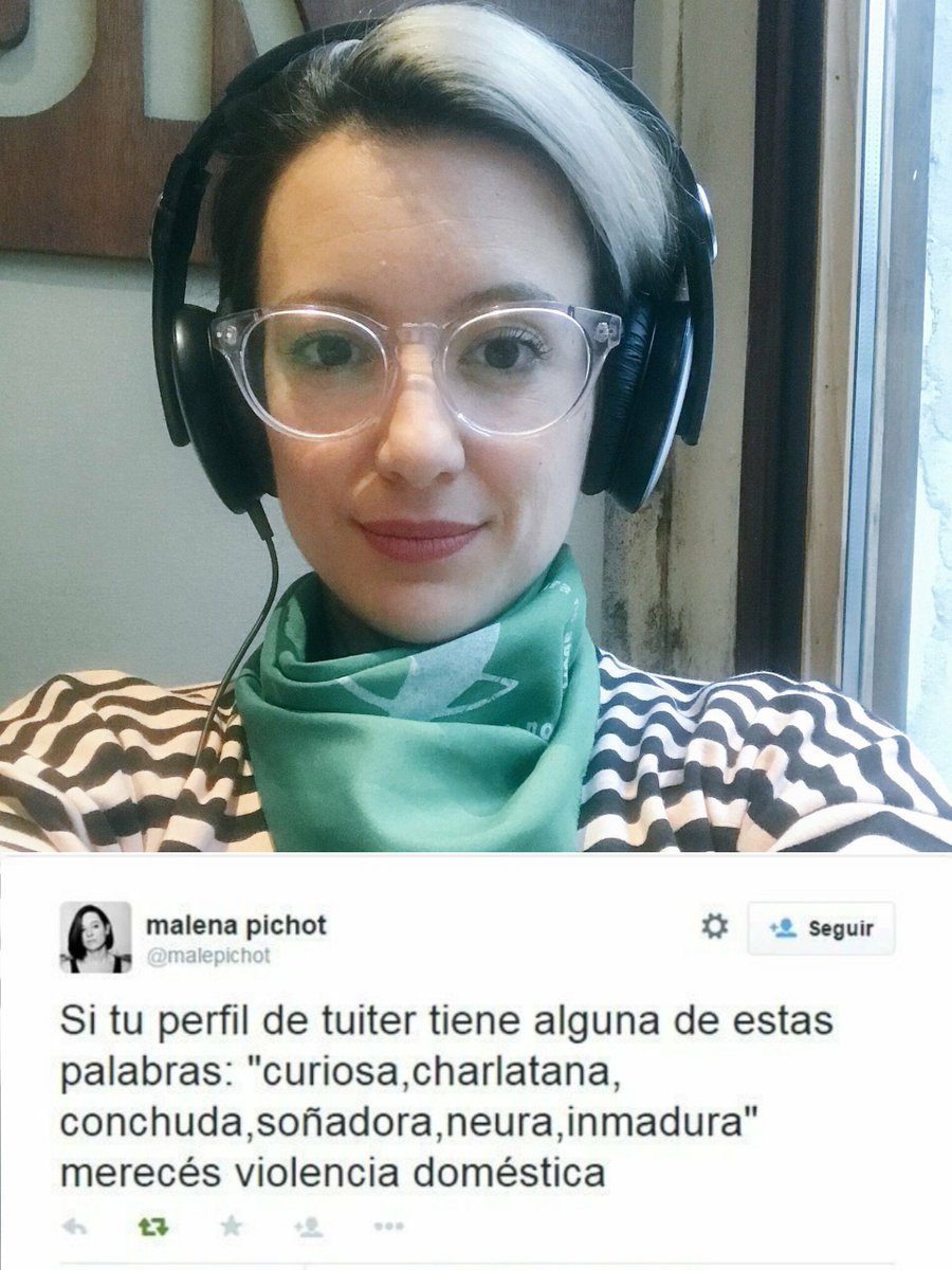 Se cuelga el trapo verde y al mismo tiempo pide violentar a las mujeres. 

El feminismo es un virus letal.