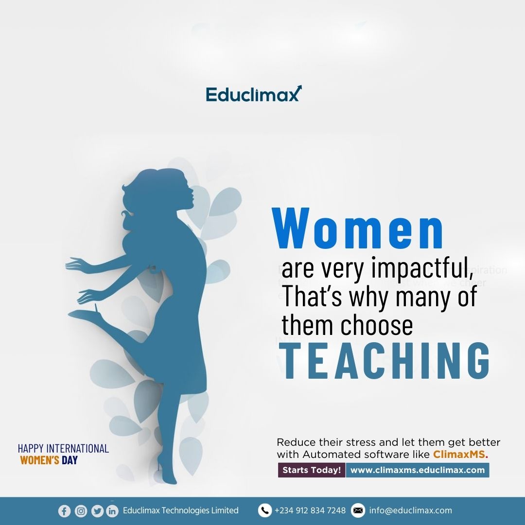 educlimax_tech's tweet photo. Let’s have some fun with this 👇
Was your most memorable teacher a woman or a man?

Tell us in the comments and mention that teacher if you remember their name 

#InternationalWomensDay #climaxms #EducationForAll #Educators #schools #founders https://t.co/Shvd2B15YB