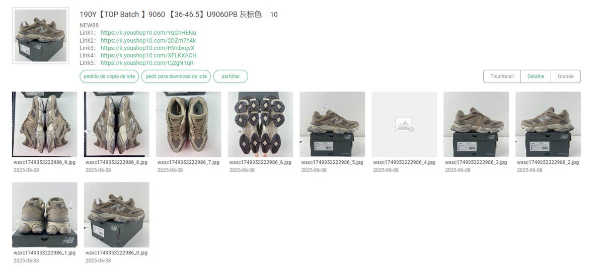 cada link ai na yupoo tem trocentas cores diferentes, se divirta 

yolo66.x.yupoo.com/albums/1956331…