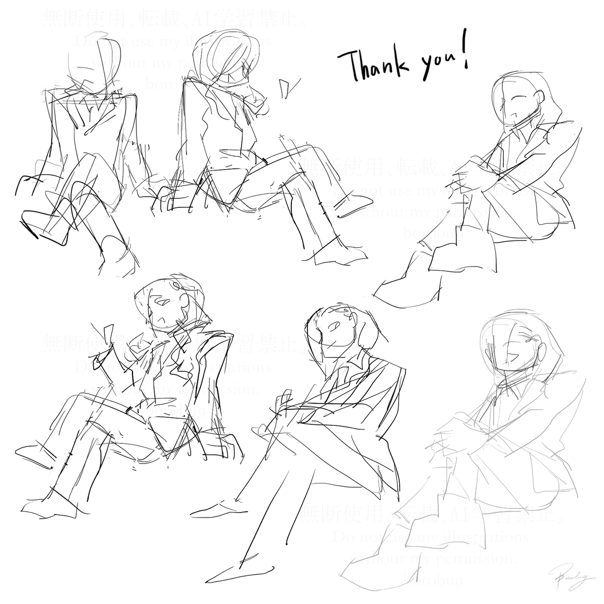 boro🚥/Skeb tweet media