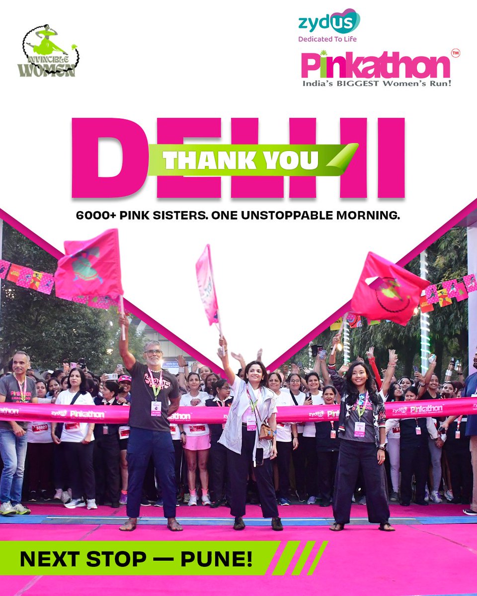 Pinkathon India tweet media
