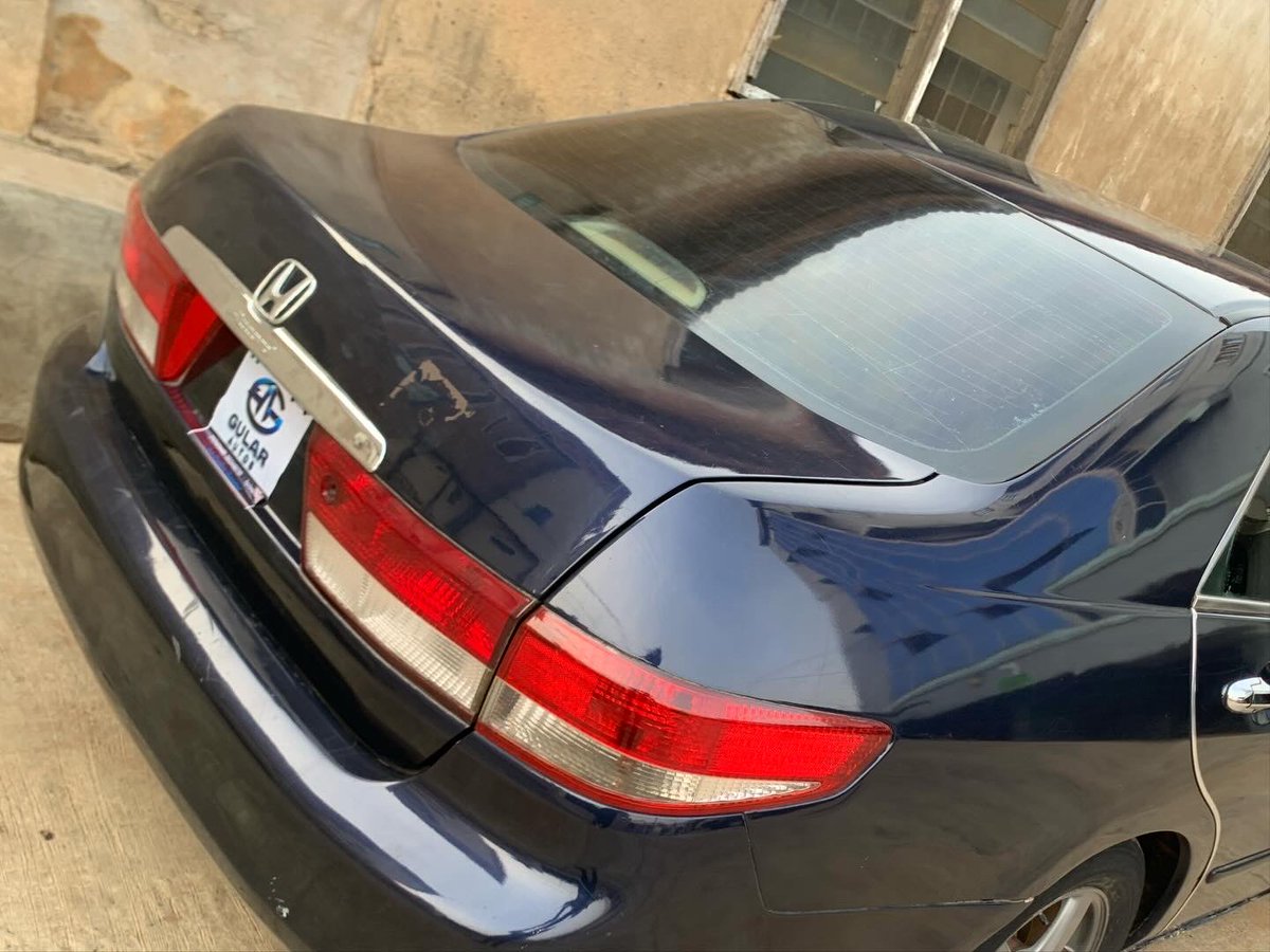 gularautos's tweet image. 2005 Honda Accord EOD. 
No long talk; Buy and Enjoy 💯 

NB: Refer &amp;amp; Earn 💰 

For price and more enquiries: Contact 07034234435 on WhatsApp 

Auto Excellence Guaranteed!
#fypシ゚ #fyp #fyppppppppppppppppppppppp #viralvideo #honda