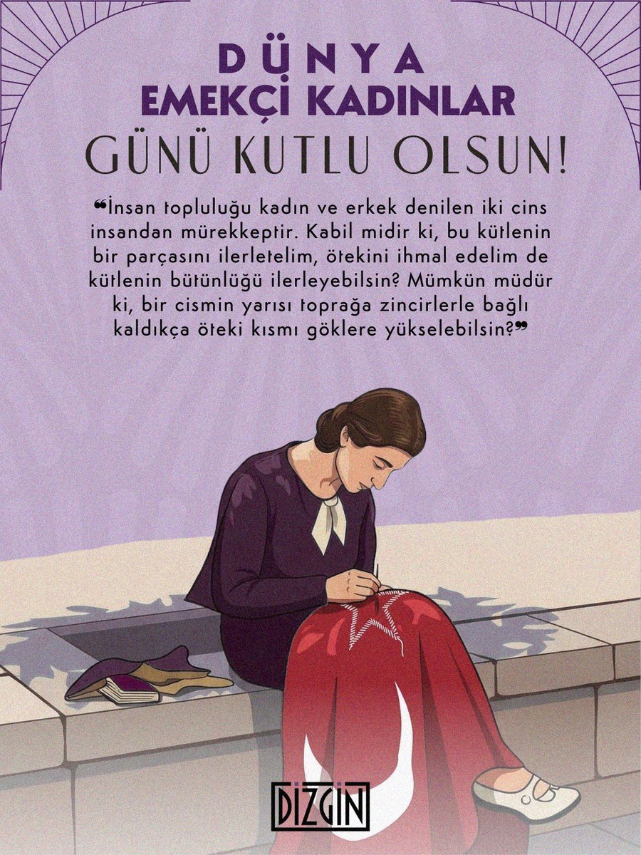 #8Mart Dünya Emekçi Kadınlar Günü kutlu olsun!