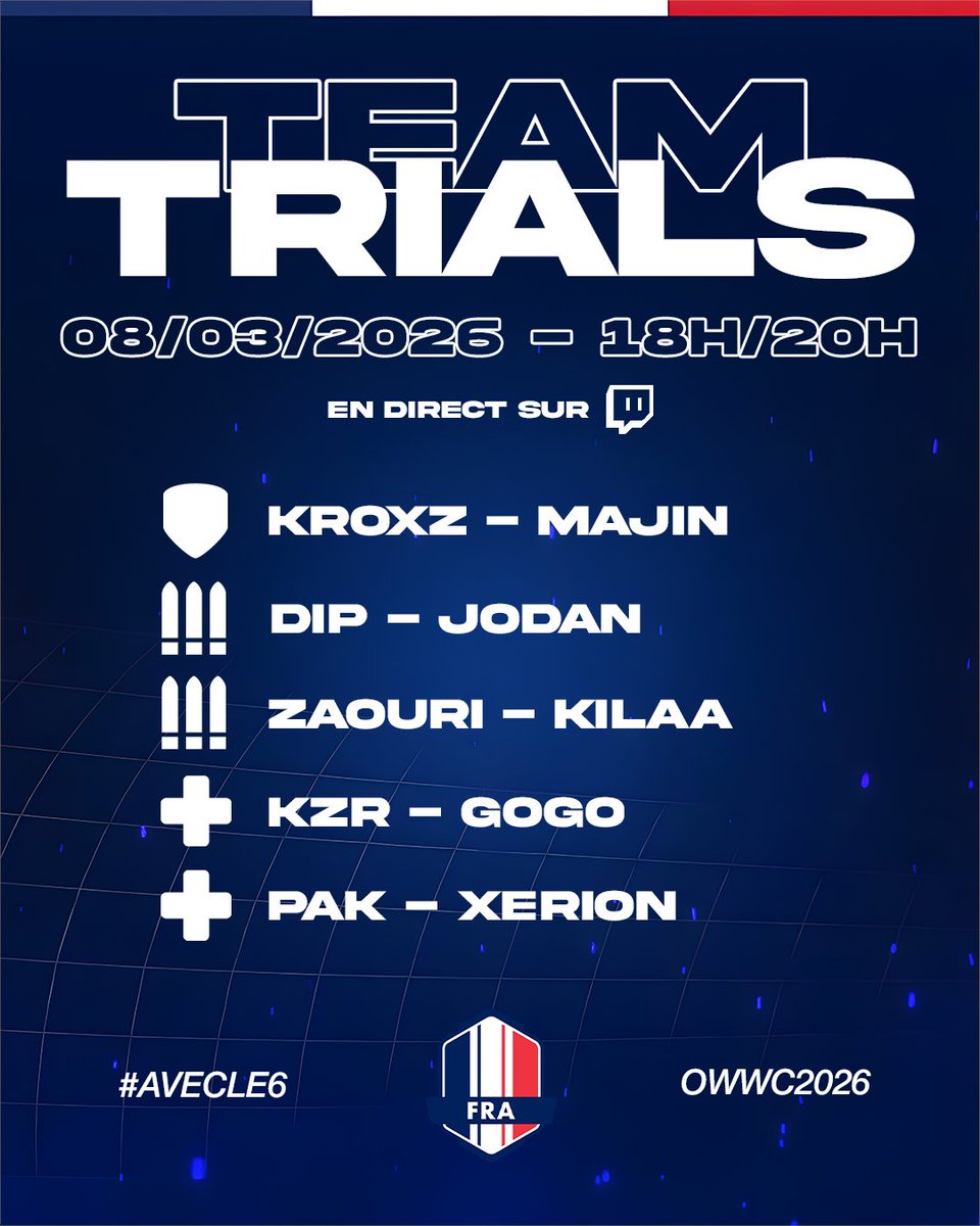 Équipe de France OW 🇫🇷 tweet media